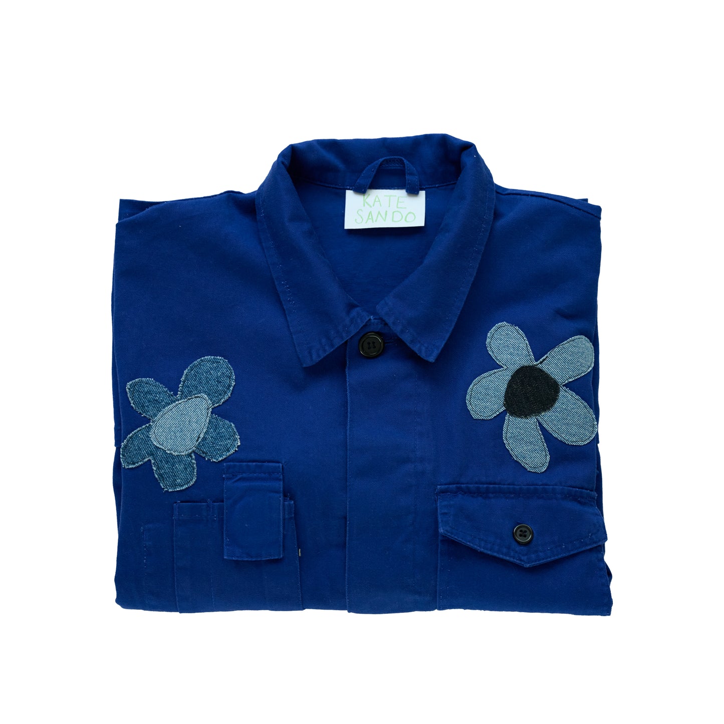 Blue work jacket