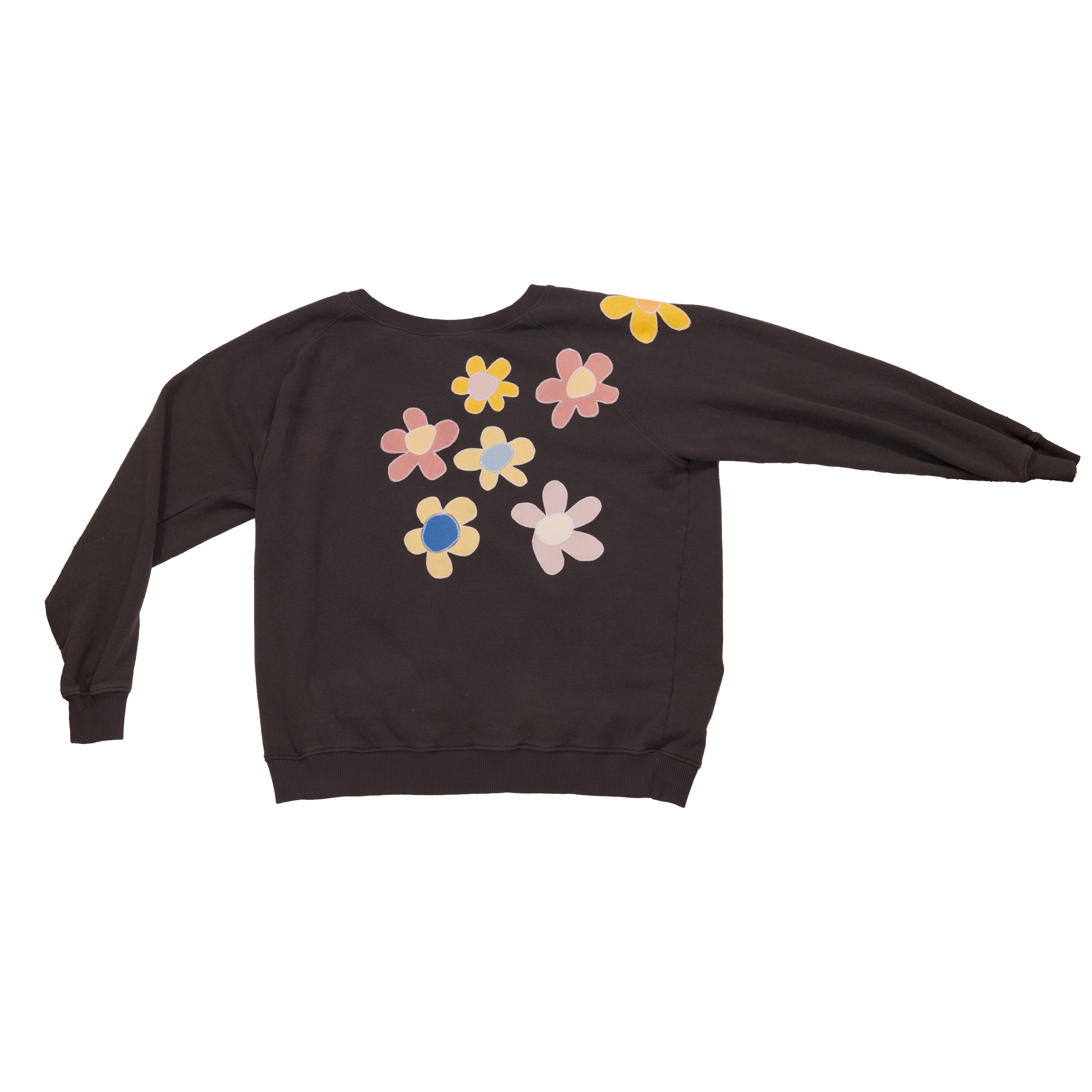 Scattered Flower Crewneck – Kate Sando
