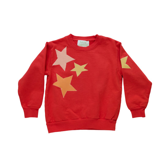 Kids Red Star Crewneck