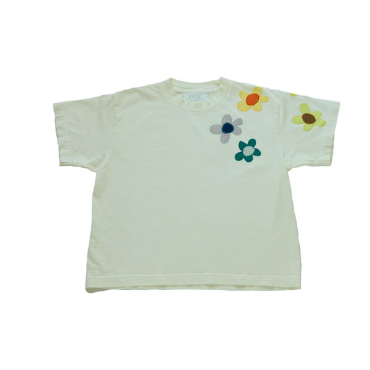 Scattered Flower Wide Tee