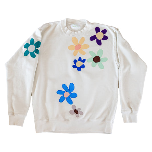 Scattered Flower Crewneck